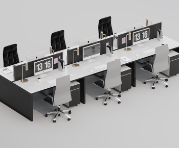 Modern Office Desk And Chair-ID:866019788