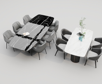 Modern Dining Table And Chairs-ID:128233916