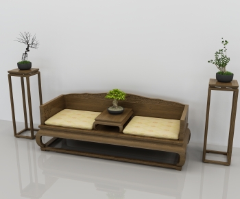 Chinese Style Arhat Bed-ID:437943945