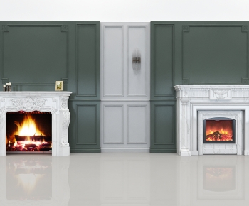 Simple European Style Fireplace-ID:540713076