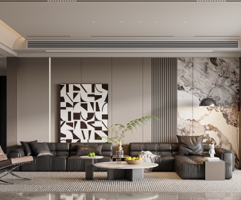 Modern A Living Room-ID:183442128