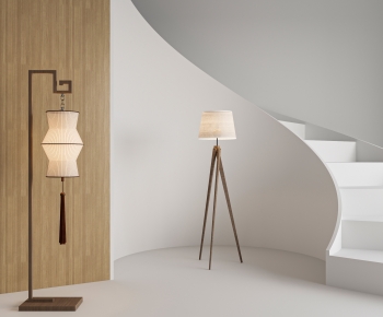 Wabi-sabi Style Floor Lamp-ID:402493952