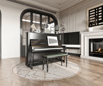 French Style Piano Room-ID:847326048