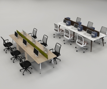 Modern Office Desk And Chair-ID:944519012