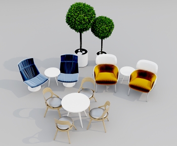 Modern Leisure Table And Chair-ID:384530077