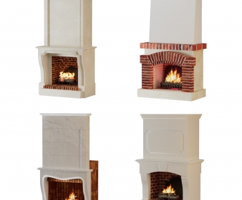 American Style French Style Fireplace-ID:793361905
