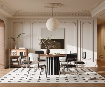 French Style Dining Room-ID:758315093