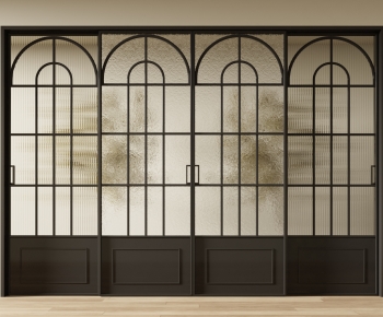 French Style Sliding Door-ID:342076067