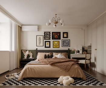 French Style Bedroom-ID:814348947