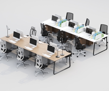 Modern Office Desk And Chair-ID:862021922