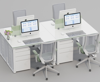 Modern Office Desk And Chair-ID:822229428