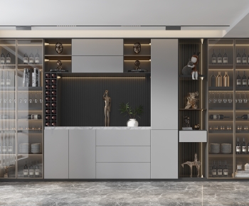 Modern Wine Cabinet-ID:168308027