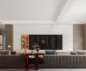 Modern A Living Room-ID:952095037