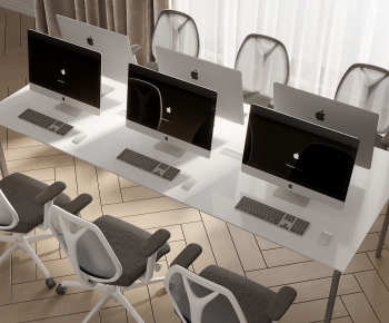 Modern Office Desk And Chair-ID:926438091
