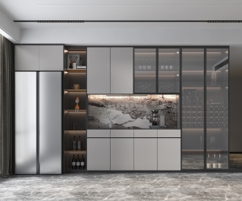 Modern Wine Cabinet-ID:159111036