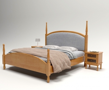 American Style Double Bed-ID:500790128