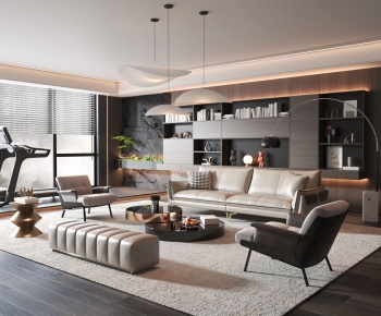 Modern A Living Room-ID:156668908