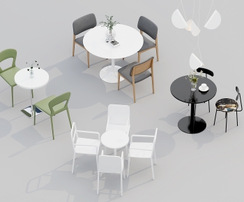 Modern Dining Table And Chairs-ID:606098898