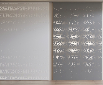 现代艺术铝塑板 穿孔板 透光板-ID:532764917
