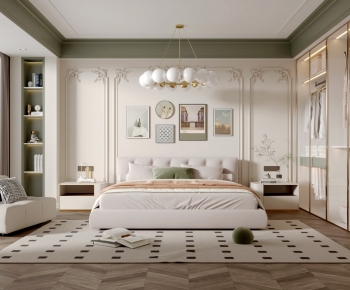 French Style Bedroom-ID:571444996