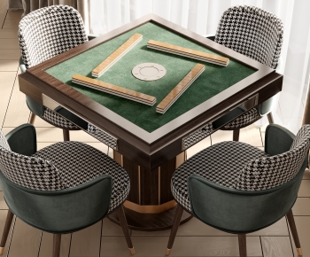 Modern Mahjong Tables And Chairs-ID:952159886