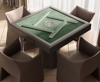 Modern Mahjong Tables And Chairs-ID:525000101