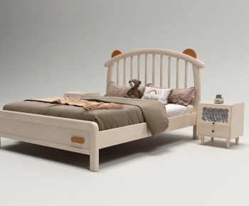Modern Child's Bed-ID:859144935