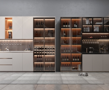 Modern Wine Cabinet-ID:437812092