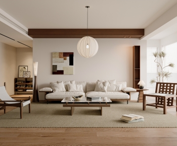 Wabi-sabi Style A Living Room-ID:249447116