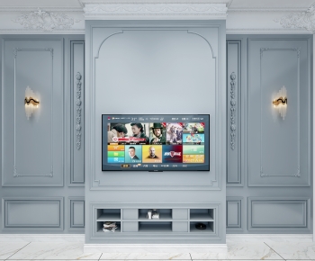 French Style TV Wall-ID:656476023