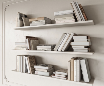 Modern Wabi-sabi Style Bookshelf-ID:427983056