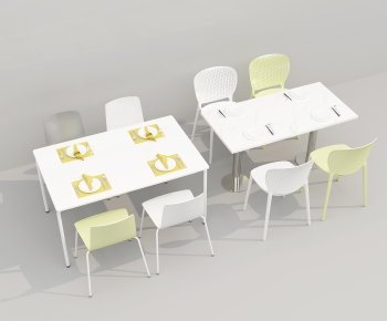 Modern Dining Table And Chairs-ID:768517027