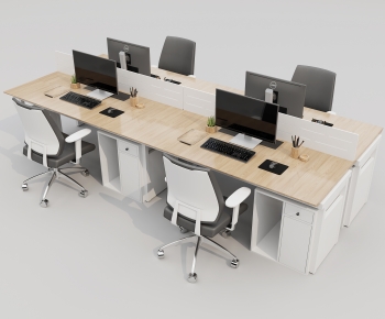 Modern Office Desk And Chair-ID:281946908