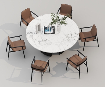 Modern Dining Table And Chairs-ID:324070575