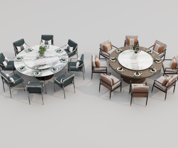 New Chinese Style Dining Table And Chairs-ID:559690004