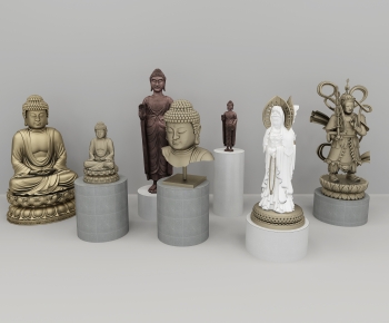 中式佛像雕塑摆件-ID:318928963