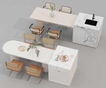 Modern Dining Table And Chairs-ID:658797039