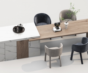 Modern Dining Table And Chairs-ID:572977071