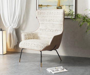 Simple European Style Lounge Chair-ID:973436121