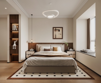 Modern French Style Bedroom-ID:534651043