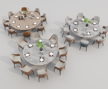 Modern Dining Table And Chairs-ID:414303066