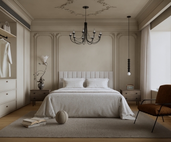 Modern French Style Bedroom-ID:226571089