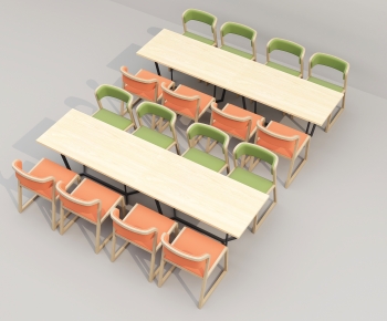 Modern Dining Table And Chairs-ID:897942079