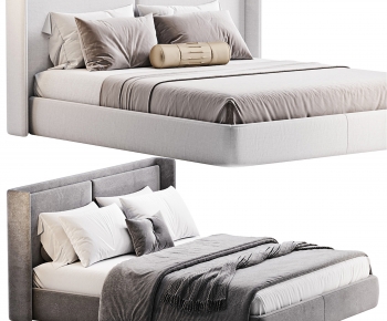 Modern Double Bed-ID:726521021