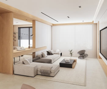 Modern A Living Room-ID:676759007