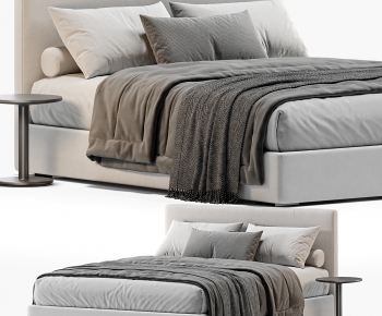 Modern Double Bed-ID:382082949
