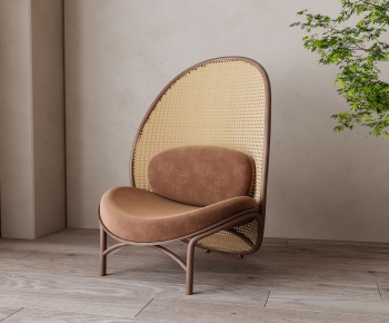 Wabi-sabi Style Lounge Chair-ID:659554962