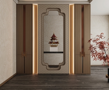 New Chinese Style Hallway-ID:626486063