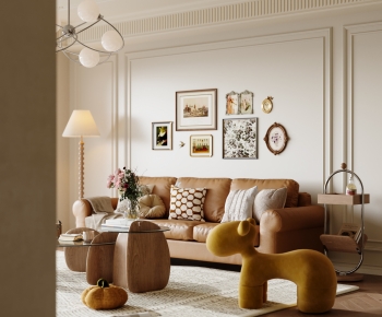 Modern A Living Room-ID:851910113