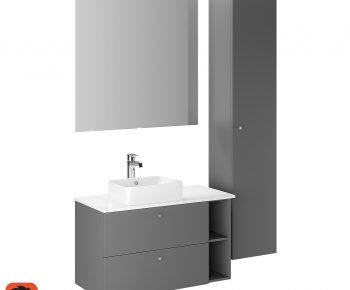 Modern Bathroom Cabinet-ID:283272032